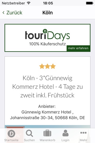 touriDat - Urlaub & Hotels screenshot 4