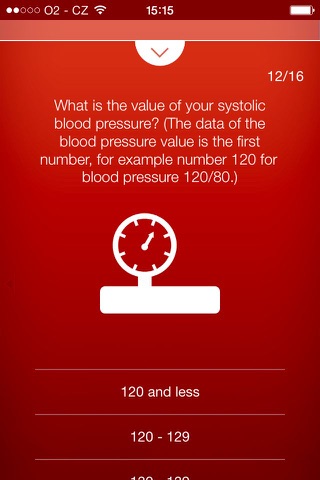 Heart Test - risk calculator of heart attack - náhled