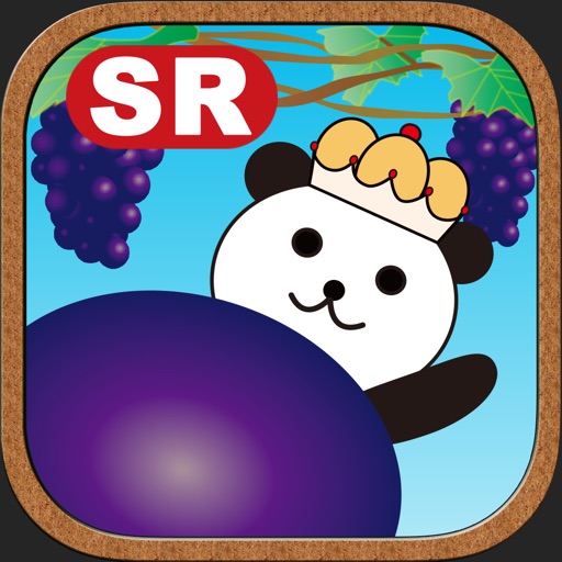 A great vintage -Cute Panda's easy swipe game- Icon