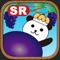 A great vintage -Cute Panda's easy swipe game-