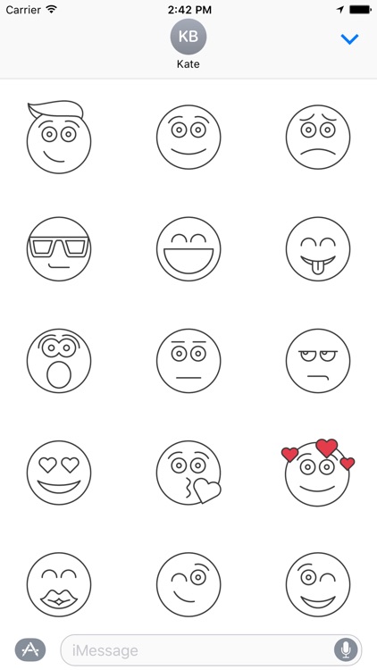 Urban Sketch Emoji 60+ Stickers