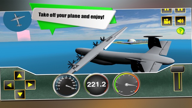 Real Airport Flight Airplane Sim 3D Simulator(圖5)-速報App