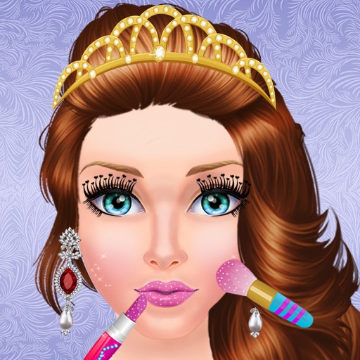 Королева красоты макияж макияж & платье вверх девочек игры Салон