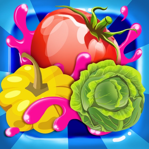 Fram Vegetales-Fruits Pop:A Classic Match-3 Puzzle Pop Casual Game iOS App