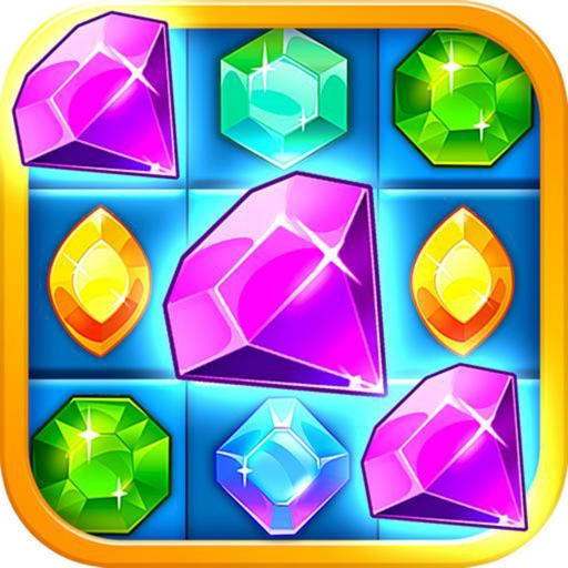 Jewel Splash - Puzzle Jewels Mania Icon