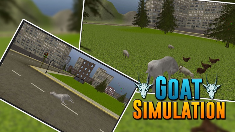 Angry Goat City Simulator 3D