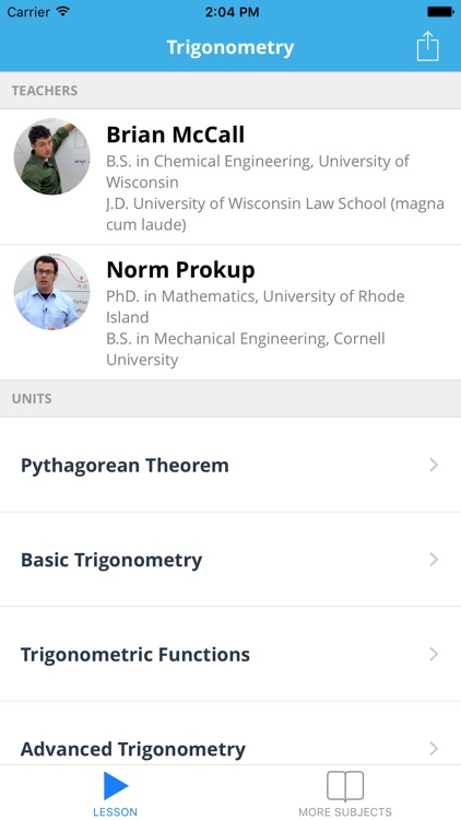 Trigonometry video tutorials by Studystorm: Top-rated math teachers explain all important topics.