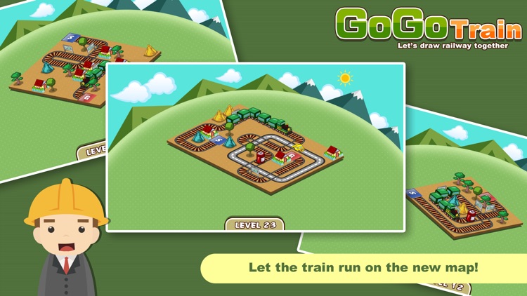 GoGo Train Pro - Let's draw railway together