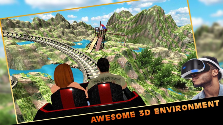 Ride The Roller Coaster Jungle Amusement Park Pro