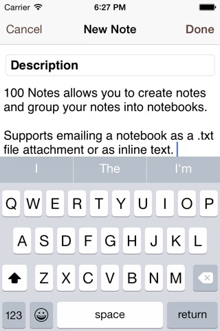 100 Notes screenshot 3