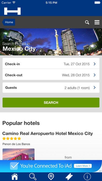 Mexico City Hotels + Compare and Booking Hotel for Tonight with map and travel tour