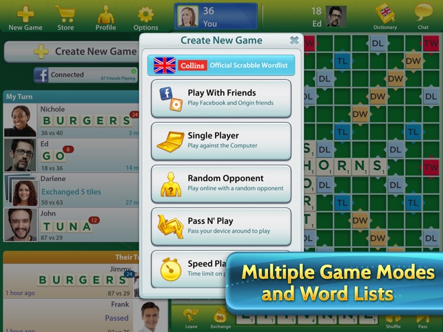 scrabble mattel pour ipad