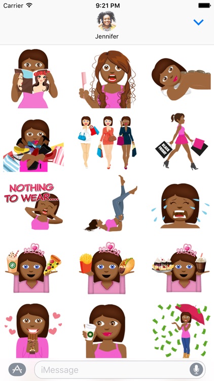BFF Eve – Fun Girly Emoji Stickers for iMessage