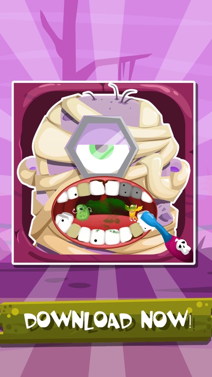 Inside Monster Nick's Halloween Dentist – Teeth Games for Minion Free screenshot-4
