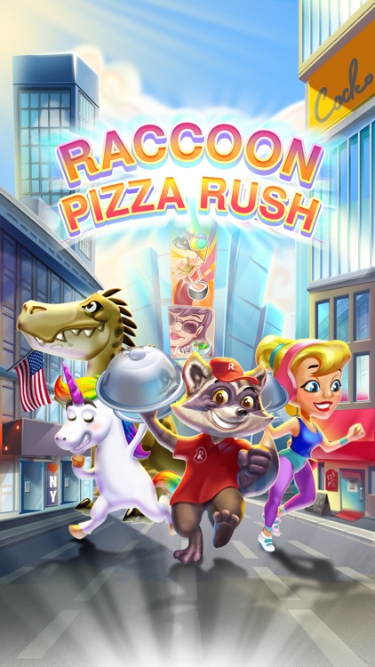 Raccoon Pizza Rush screenshot-0