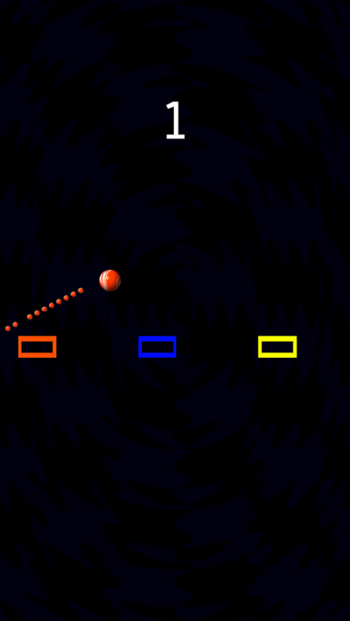 Orange Bouncing Ball Screenshot 1