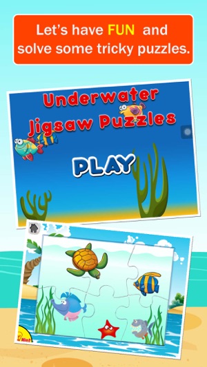 Underwater Jigsaw Puzzles - Animals Unde