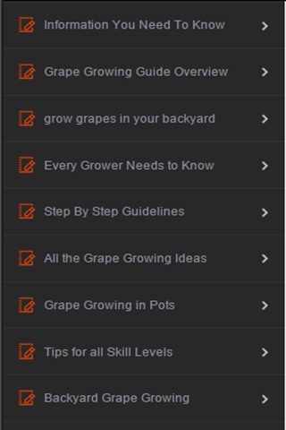Grape Growing Guide screenshot 2