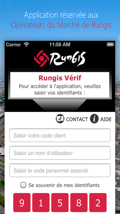 How to cancel & delete Rungis Vérif from iphone & ipad 1