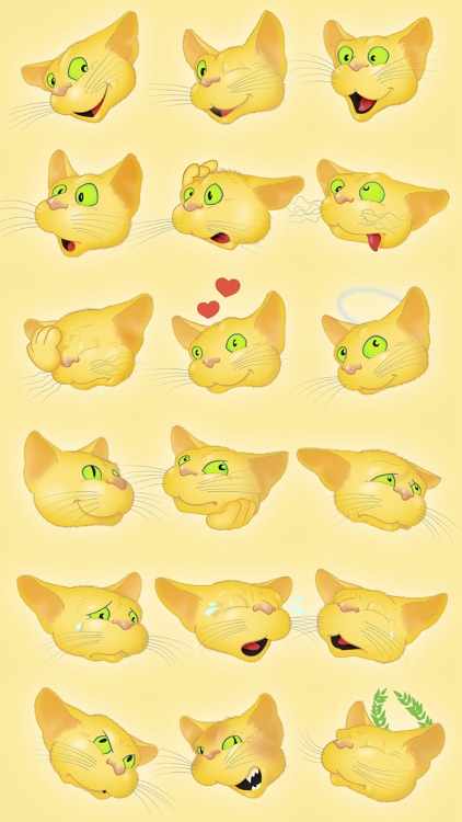 Yellow Cat emoji