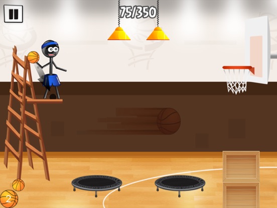 Stickman Trick Shot Basketballのおすすめ画像5