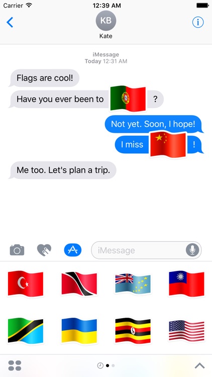 World Flags Stickers
