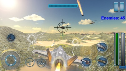 F35 Jet Fighter Dogfight Chase screenshot 3