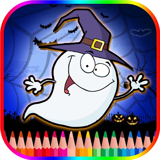 Halloween Coloring Book For Kids - Free Color Page iOS App