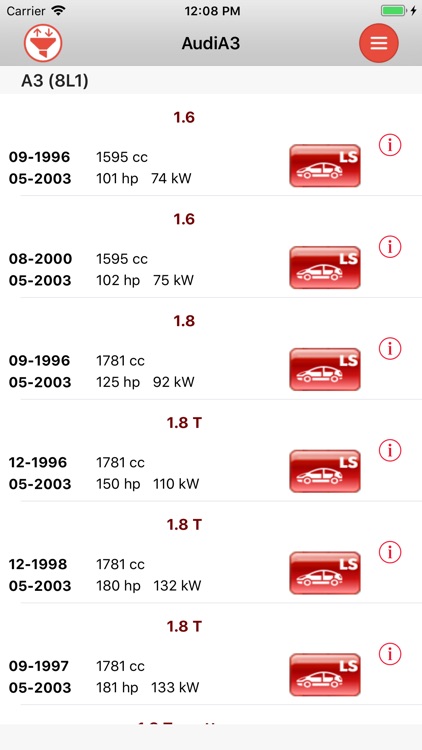 AutoParts Audi A3