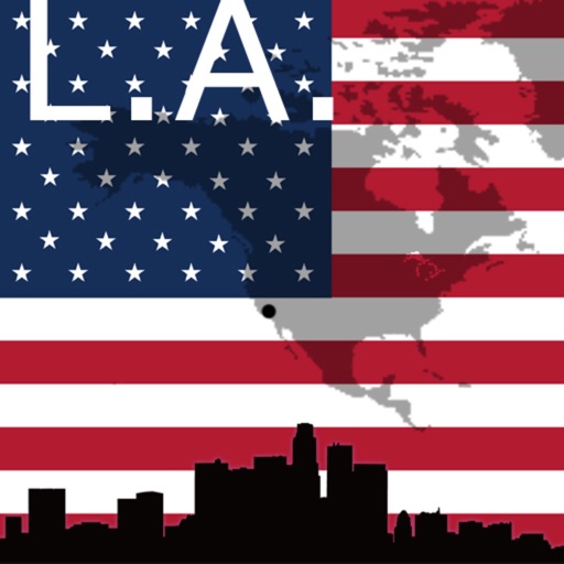 Los Angeles Map Icon