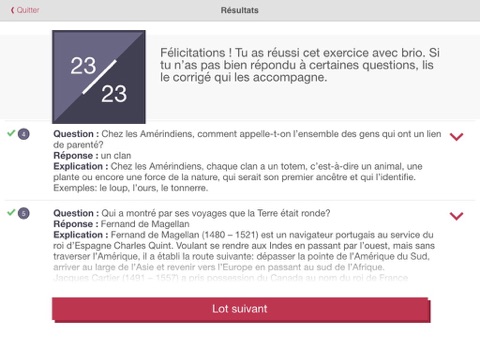 Réussir l’examen d’entrée au secondaire screenshot 2