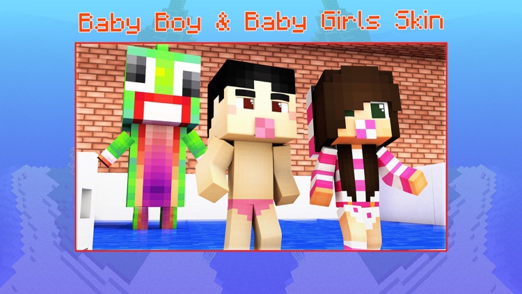 Baby Skins for Minecraft PE - Boy & Girl Skinseed