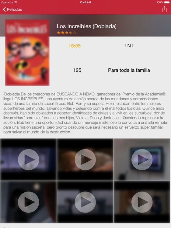 Televisión Colombia para iPad