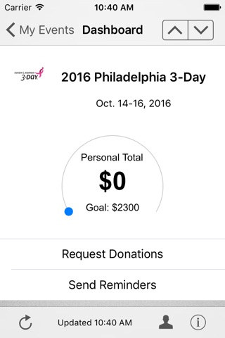 Susan G. Komen 3-Day® screenshot 2