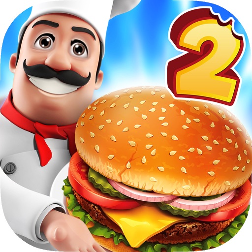 Food Court Hamburger Fever 2: Burger Cooking Chef iOS App