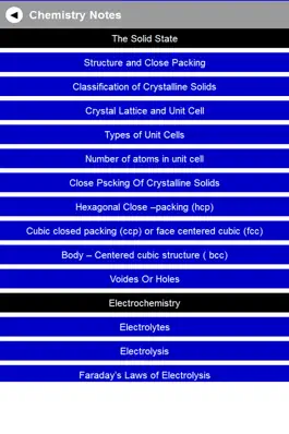 Game screenshot Chemistry Notes & MCQ mod apk