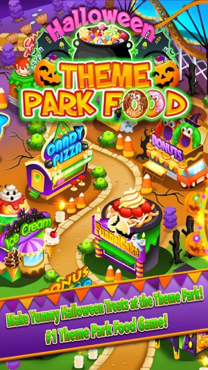 Halloween Theme Park Fair Food Maker Des