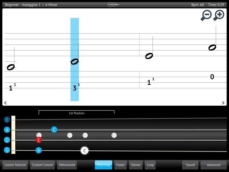 Learn Fiddle - Scales arpeggios melodic beginner exercises from Purely