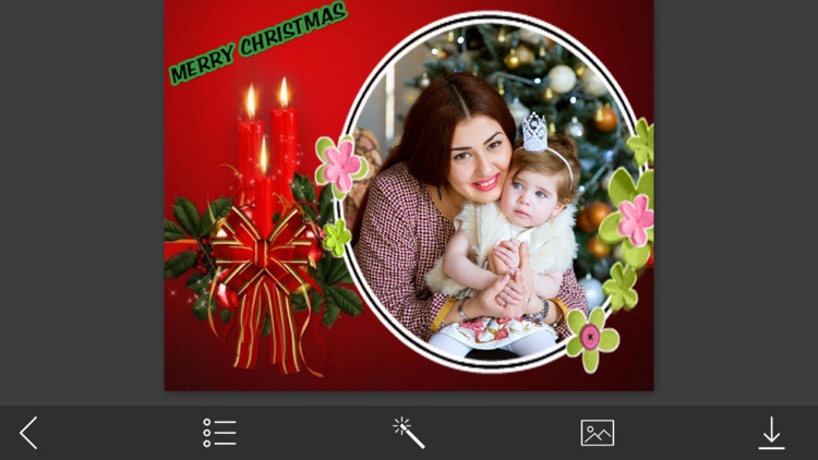 Creative Christmas HD Frame - Creative Design App