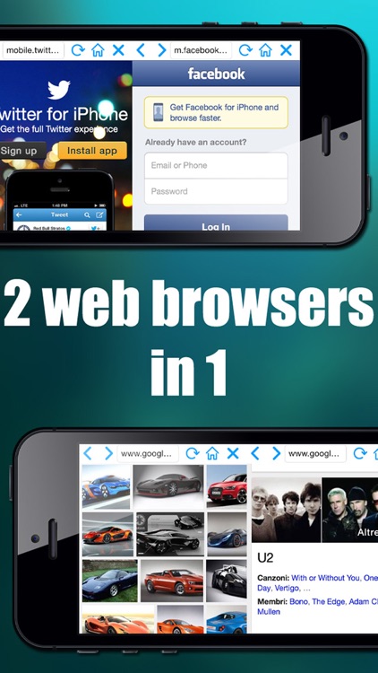 Double Browser Pro ( 2 browser in 1 )