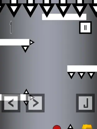 Snímek obrazovky 4 Gravity Guy Hd Falling Balls Tetris of Alphabetty Saga Abajo iphone