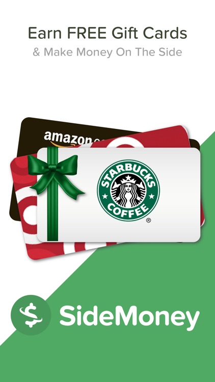 SideMoney Free Online Gift Cards & Big Money Saver