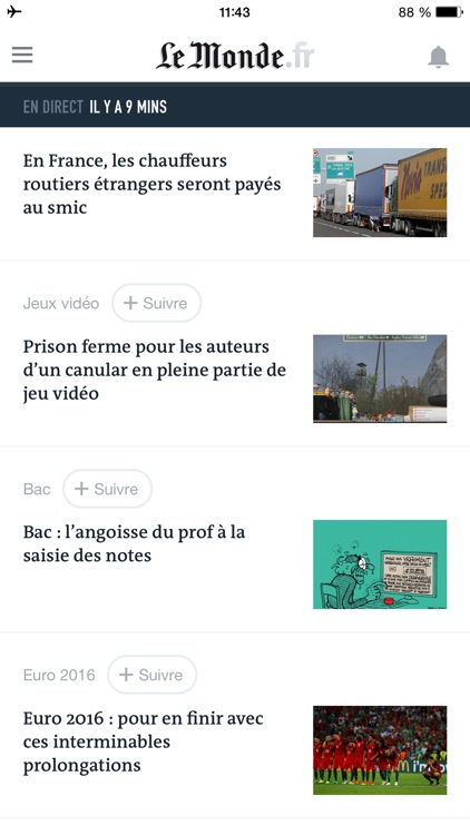 Le Monde, info et actu en continu