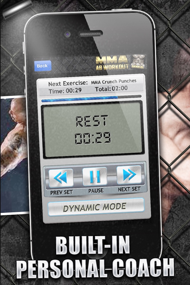 Ab Workouts MMA+ FREE Core Strength Abdominal Flex screenshot 3