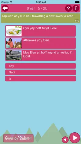 Game screenshot LearnCymraeg Canolradd Level 3 hack