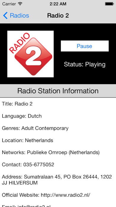 How to cancel & delete Netherlands Radio Live Player (Nederland / Dutch) from iphone & ipad 2