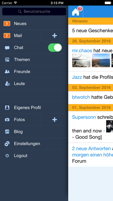 spin.de - Chat Community screenshot 2