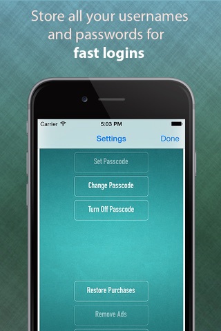 A Fingerprint Password Manager using Passcode - to Keep Secure screenshot 3