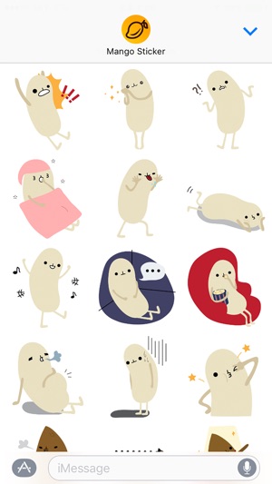 Hello Nuts - Mango Sticker(圖1)-速報App