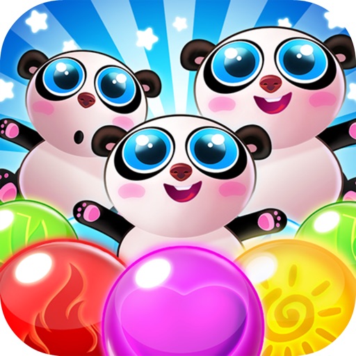 Panda Blaze Bubble Pop iOS App